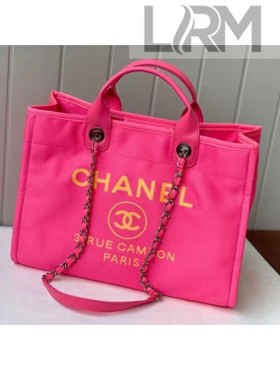 Chanel Mixed Fibers Large Shopping Bag A66941 Pink 2021