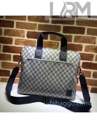Gucci GG Canvas Messenger Bag 854361 Beige/Blue 2020