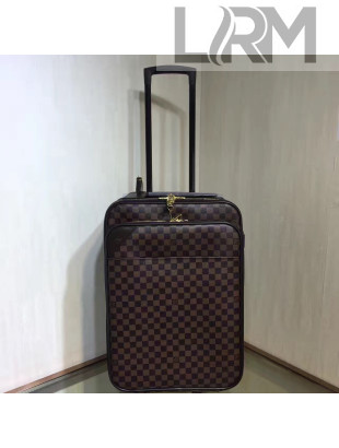 Louis Vuttion N21223 PÉGASE LÉGÈRE 55 Damier Ebene Canvas Travel Luggage 
