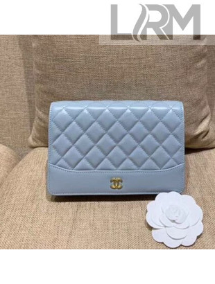 Chanel Wallet on Chain A88615 Blue 