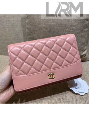 Chanel Wallet on Chain A88615 Pink