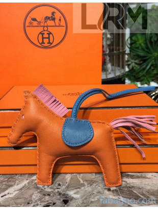 Hermes Horse Bag Charm 05 Orange 2021