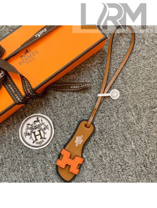 Hermes Oran Sandal Nano Charm Orange 2021 02
