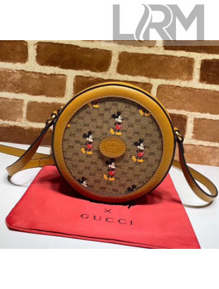 Gucci Disney x Gucci Mickey Mouse Round Shoulder Bag 603938 2020