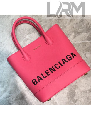 Balenciaga Ville Open Top Handle Bag Pink 2019
