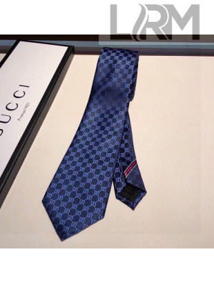 Gucci GG Tie Dark Blue 2021