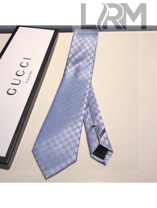 Gucci GG Tie Light Blue 2021