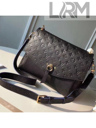 Louis Vuitton Monogram Empreinte Leather Blanche Bag M43616 Noir 2018 