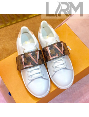 Louis Vuitton LV Damier Canvas Low-top Frontrow Sneakers 1A5N53 2019