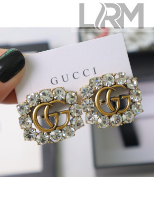 Gucci Crystals Double G Earrings GE2090403 2020