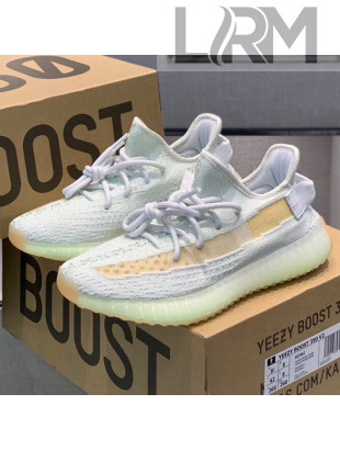 Adidas Yeezy Boost 350 V2 Static Sneakers Green/White/Yellow 2019