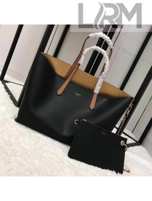 Givenchy Shopper Tote in Smooth Leather  Black 2018