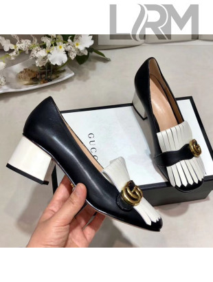 Gucci Leather Mid-heel Pump 408208 Black 2019