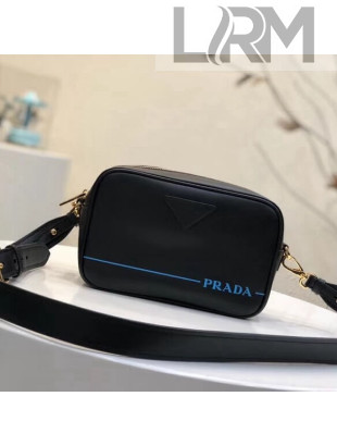 Prada Mirage Leather Shoulder Bag 1BH093 Black 2018