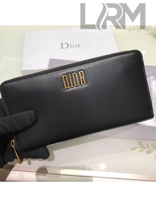 Dior Dio(r)evolution Zip Around Wallet  Black 2018