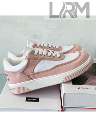 Chanel Canvas Sneakers G37488 Pink/White 2021 03