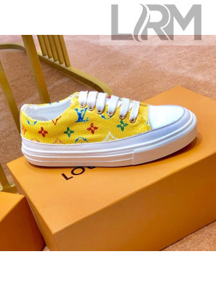 Louis Vuitton Stellar Sequin Sneaker Yellow 2019