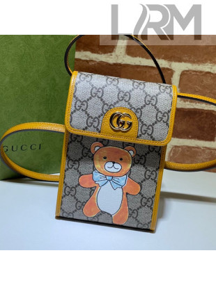 KAI x Gucci GG Beer Print Mini Bag 660161 2021 