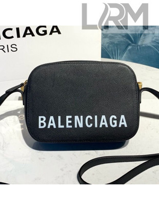 Balenciaga Logo Camera Bag XS Black 2019