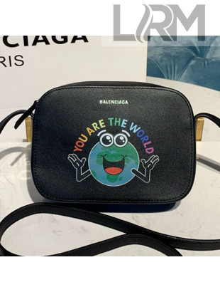 Balenciaga You Are The World Logo Camera Bag XS 2019