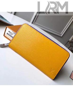 Louis Vuitton Zippy Epi Leather Wallet M67266 M62315 Yellow 2019