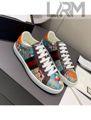 Gucci x Disney Ace GG Canvas Donald Duck Sneaker 2020 (For Women and Men)