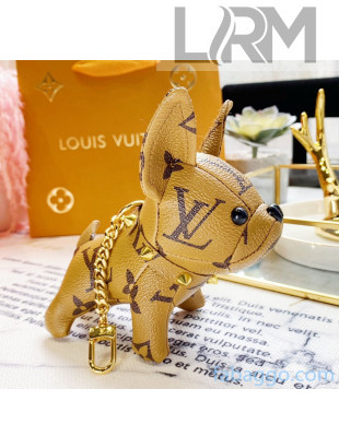 Louis Vuitton Dog Charm and Key Holder LV20121811 Yellow 2020