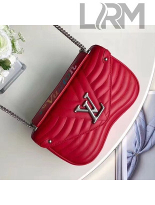 Louis Vuitton Calfskin New Wave Chain MM M51943 Red 2018