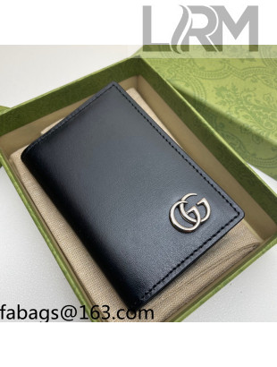 Gucci Smooth Leather Wallet 547075 Black 2021