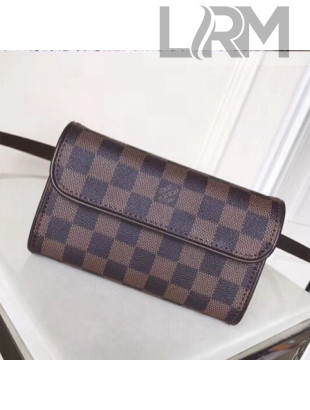 Louis Vuitton Damier Ebene Canvas Mini Belt Bag 2018