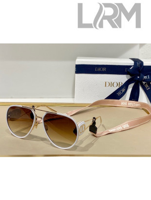 Dior Bobby Sunglasses A1U White 2021