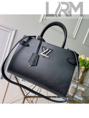 Louis Vuitton Twist Tote Bag in Epi Leather M54810 Black 2020