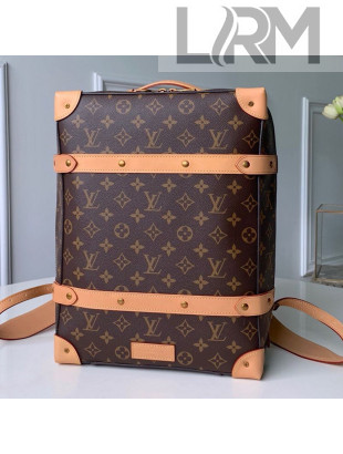 Louis Vuitton Men's Monogram Canvas Soft Trunk Backpack PM  M44752 2019