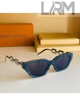 Louis Vuitton Sunglasses Z1473E Blue 2021