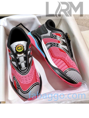 Gucci Ultrapace R Sneakers Pink/Silver 2020 (For Women and Men)