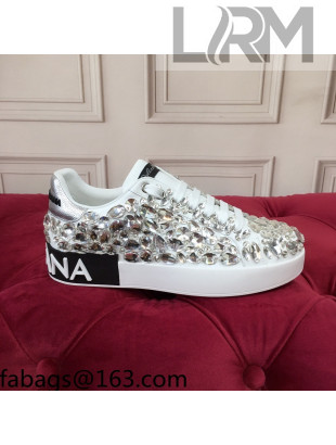 Dolce & Gabbana DG Crystal Allover Sneakers 2021 111524