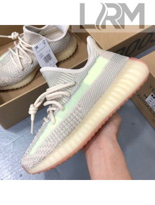 Adidas Yeezy Boost 350 V2 Synth Sneakers Nude/Grey  2021 12