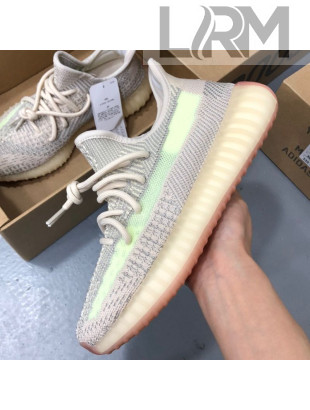 Adidas Reflective Yeezy Boost 350 V2 Synth Sneakers Grey 2021 13