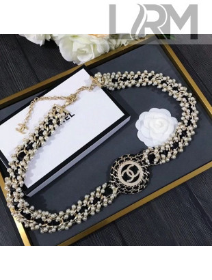 Chanel Pearl Chain Belt AB5185 2020