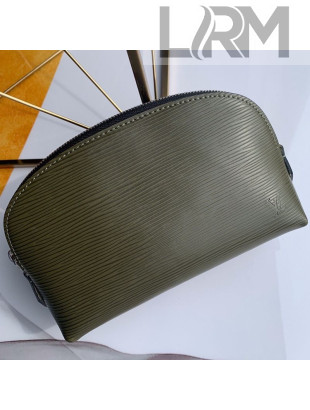 Louis Vuitton Epi Leather Cosmetic Pouch M41348 Green