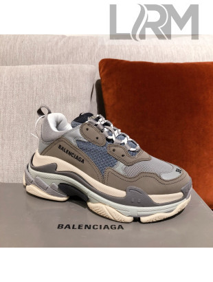 Balenciaga Triple S Sneakers Grey 2021 02 (For Women and Men)