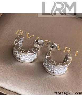 Bvlgari BVLGARI BVLGARI Earrings BE78 Silver 2021