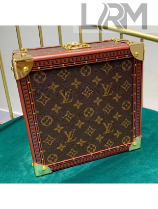 Louis Vuitton Cotteville 24 Monogram Canvas Hard Sided Suitcase Red 2019
