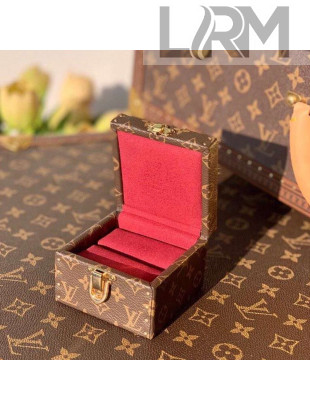 Louis Vuitton Ecrin Declaration Ring and Jewelry Case M21010 Monogram Canvas/Red 01 2021