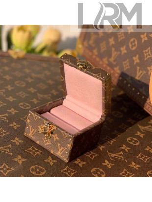 Louis Vuitton Ecrin Declaration Ring and Jewelry Case M21010 Monogram Canvas/Pink 02 2021