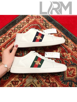 Gucci Ace Sneaker with Web White 2018