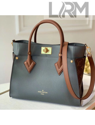 Louis Vuitton On My Side Tote Bag M56550 Metallic Gray/Brown 2021
