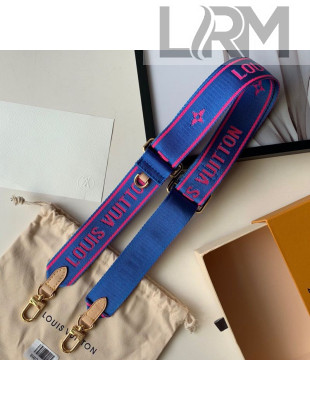 Louis Vuitton Fabric Multi-Pochette Accessoires Shoulder Strap M44813 Blue 2019