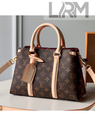 Louis Vuitton Monogram Canvas Soufflot BB Open Top Handle Bag M44815 2019