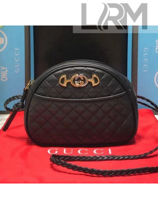 Gucci Matelassé Leather Mini Bag 534951 Black 2018